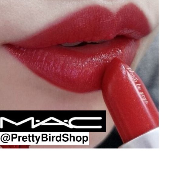 Sale! MAC COCKNEY Lipstick mini new Lustre - Picture 4 of 7